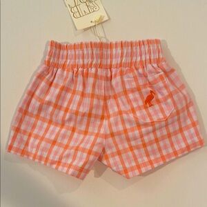 TBBC Pink Gingham Kids Shorts